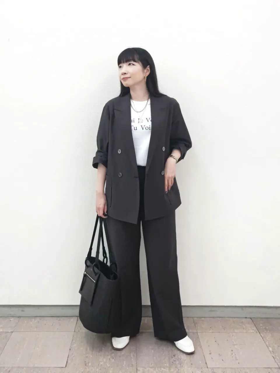 ONWARD CROSSET SELECT 福田 コーディネート画像