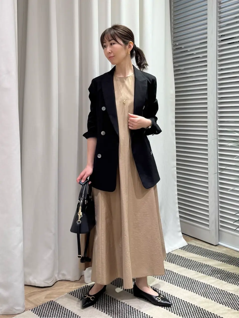 ONWARD CROSSET SELECT KURIYAMA コーディネート画像