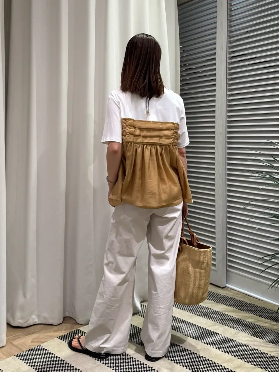 ONWARD CROSSET SELECT KURIYAMA コーディネート画像