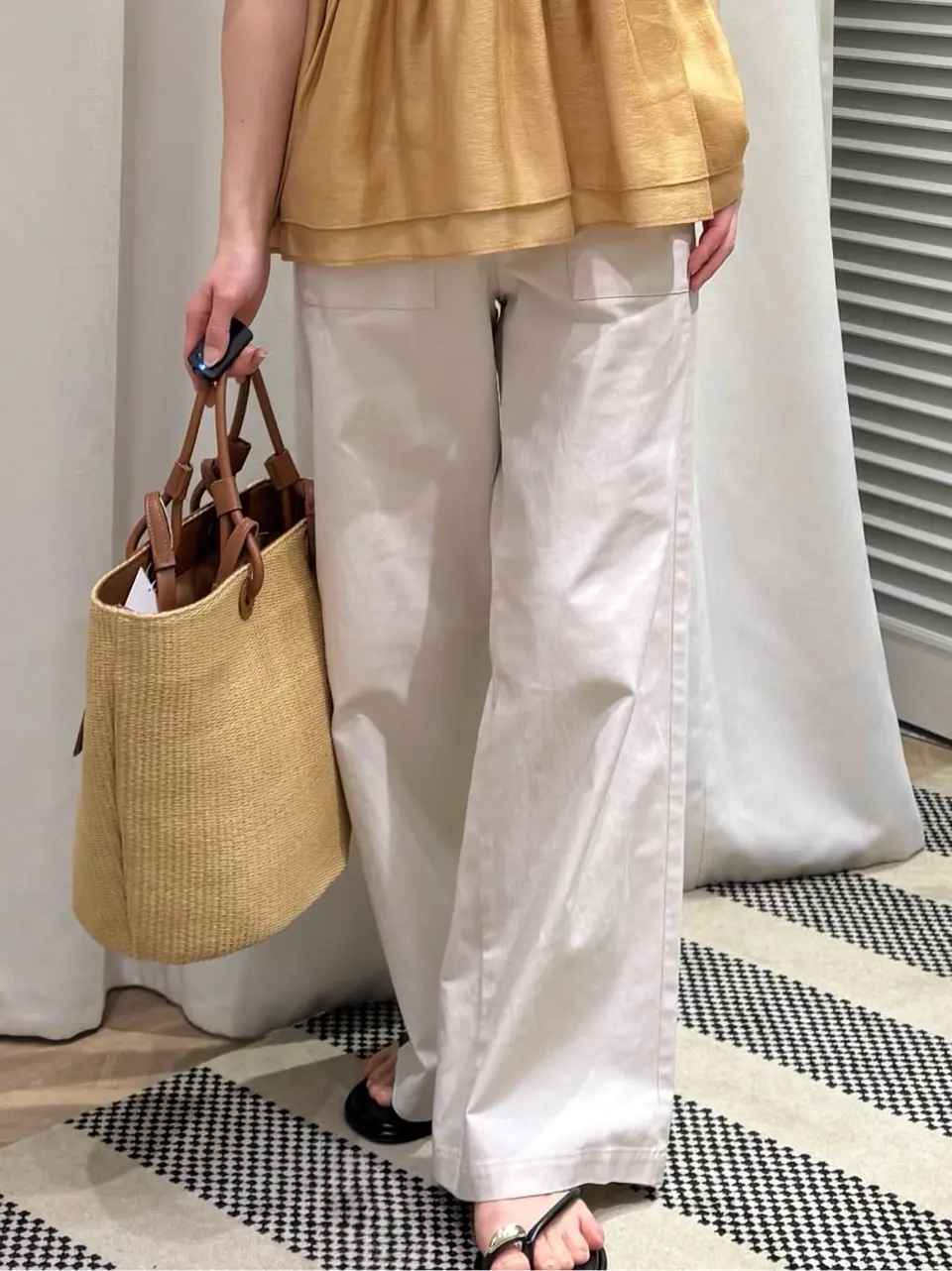 ONWARD CROSSET SELECT KURIYAMA コーディネート画像