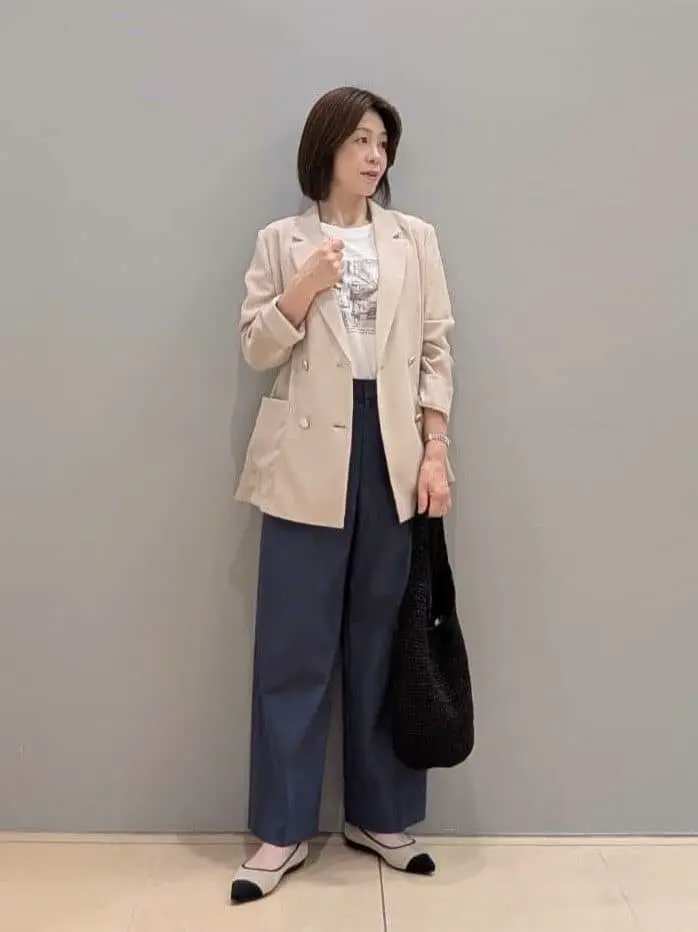 ONWARD CROSSET SELECT 見帆 コーディネート画像