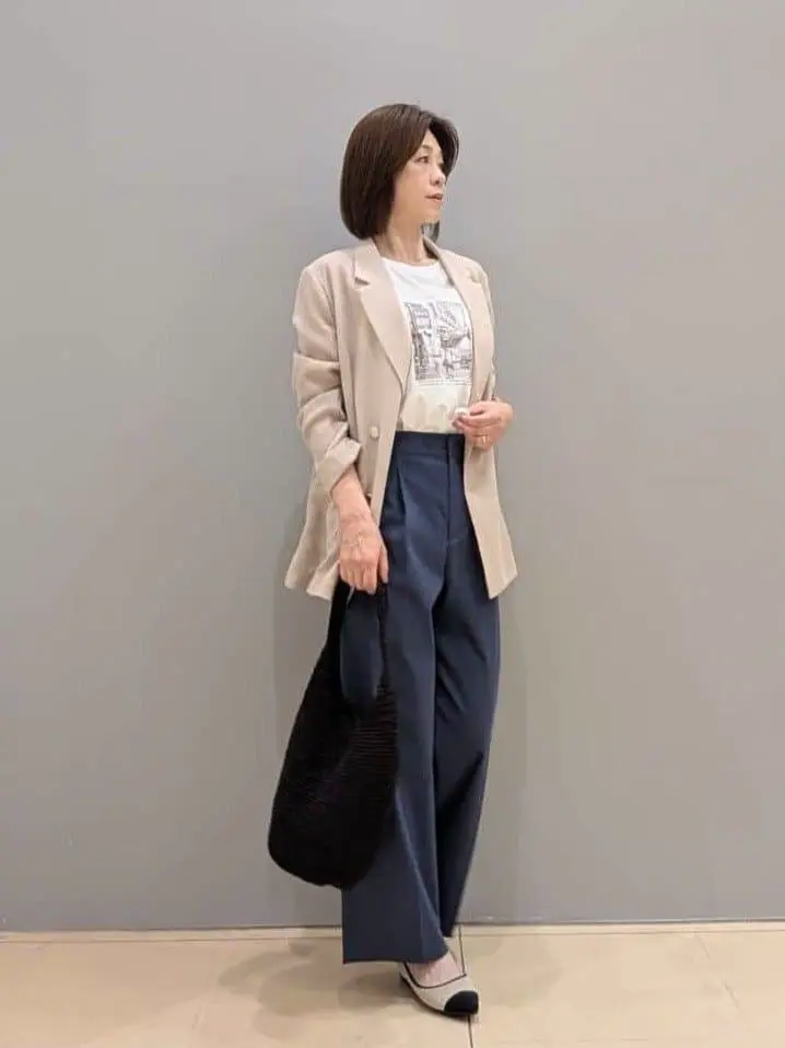 ONWARD CROSSET SELECT 見帆 コーディネート画像