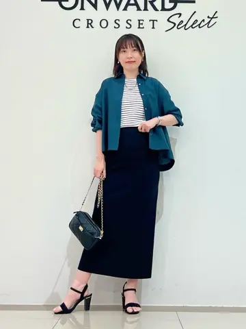 ONWARD CROSSET SELECT スタッフ コーディネート画像