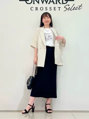 ONWARD CROSSET SELECT スタッフ コーディネート画像