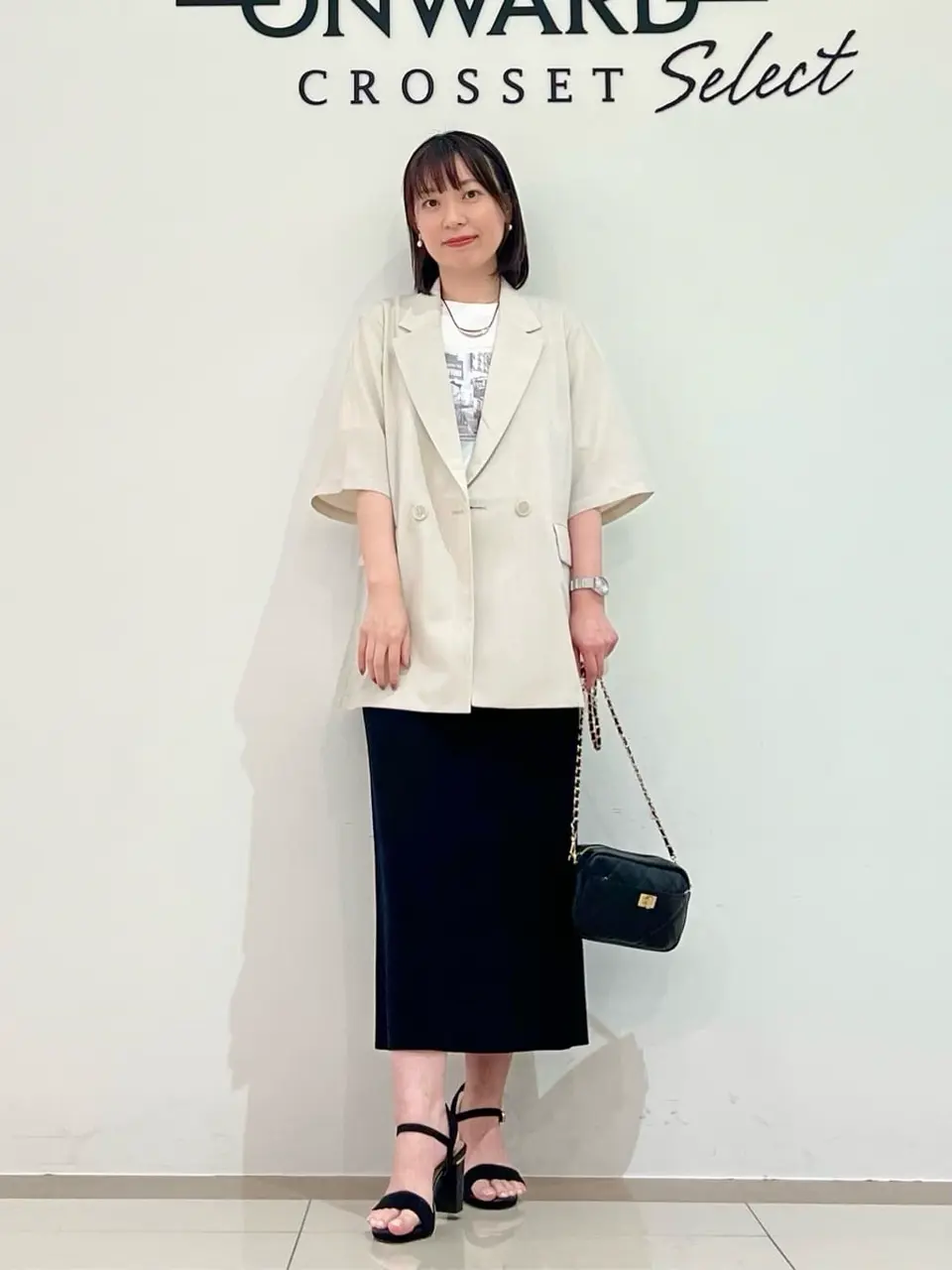 ONWARD CROSSET SELECT スタッフ コーディネート画像