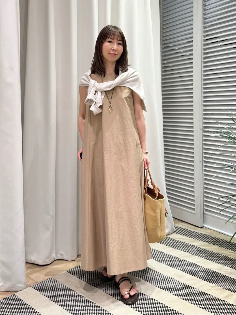 ONWARD CROSSET SELECT KURIYAMA コーディネート画像