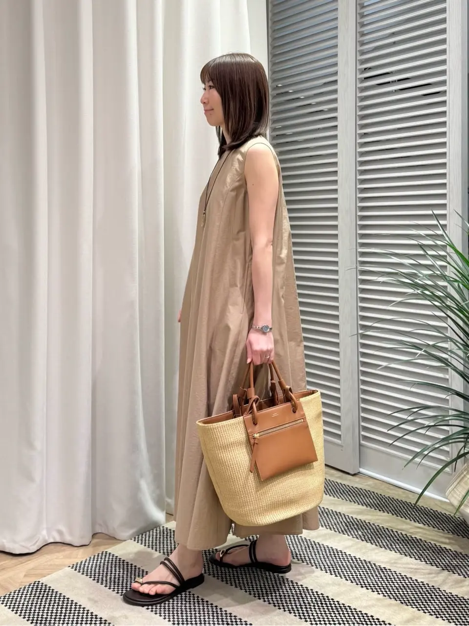 ONWARD CROSSET SELECT KURIYAMA コーディネート画像