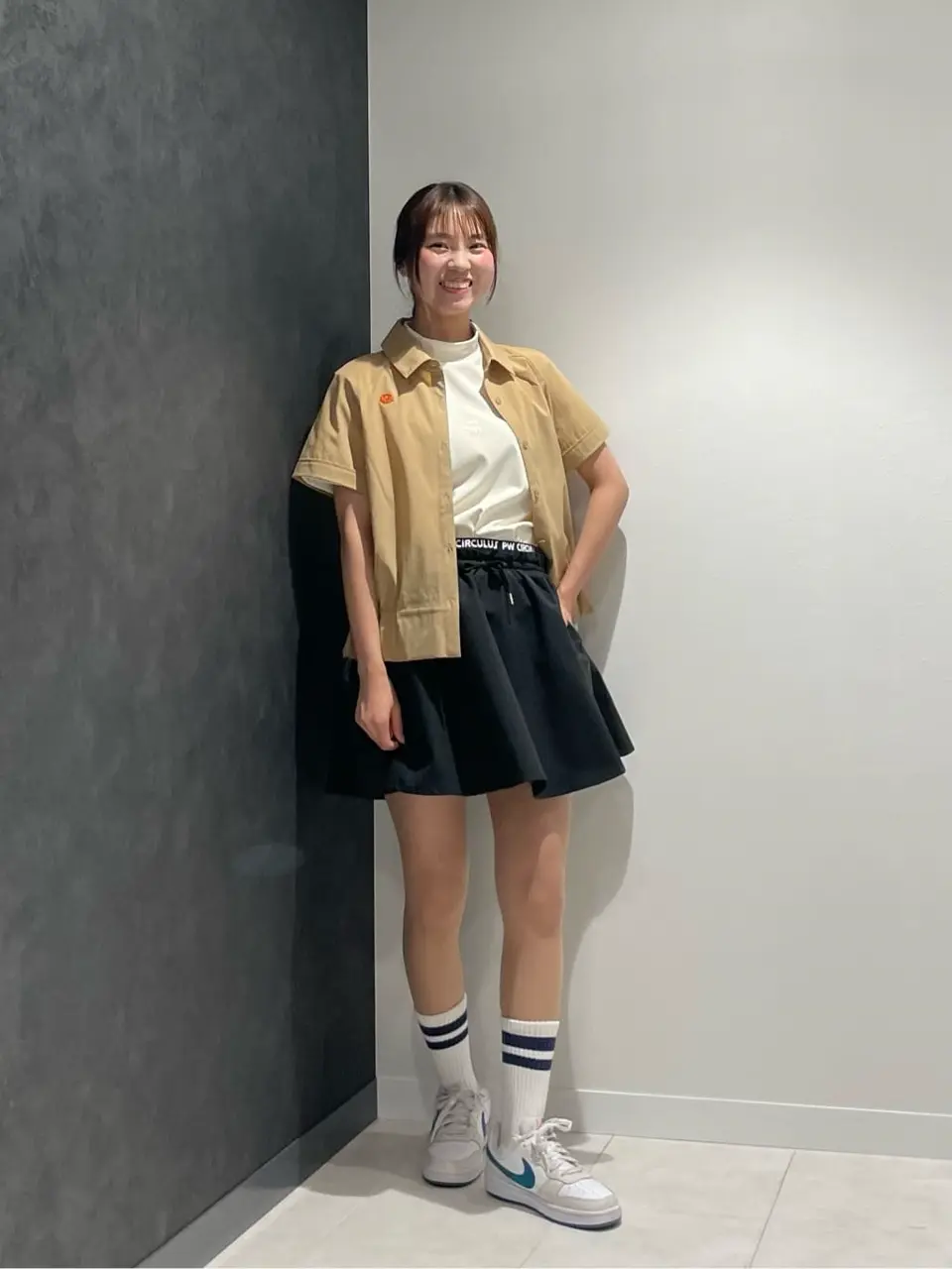 PW CIRCULUS レディス　カラーブロッキングプルオーバー WOMEN】カラーブロッキング プルオーバー ゴルフウェア