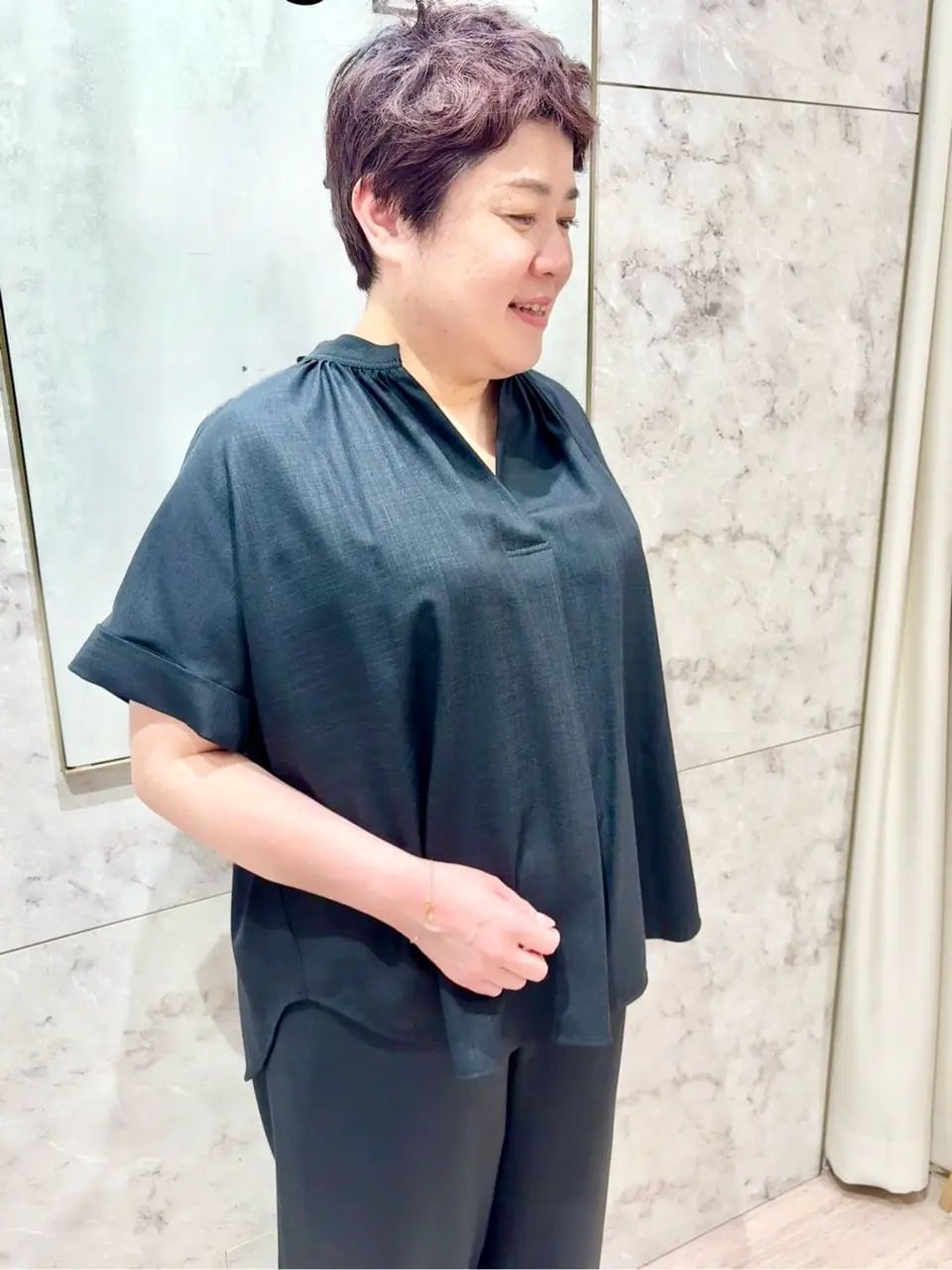 ONWARD CROSSET SELECT 佐藤 コーディネート画像