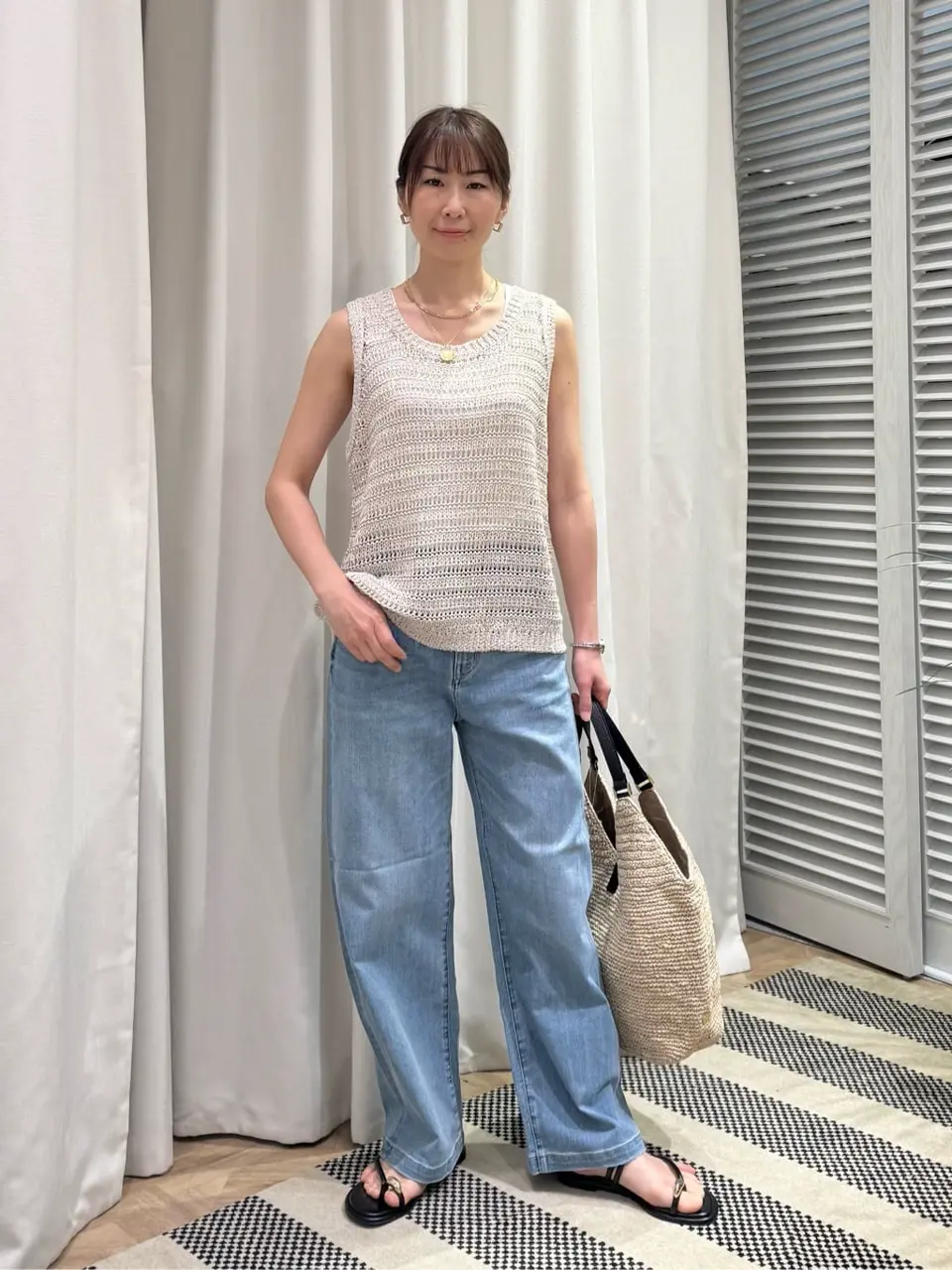 ONWARD CROSSET SELECT KURIYAMA コーディネート画像