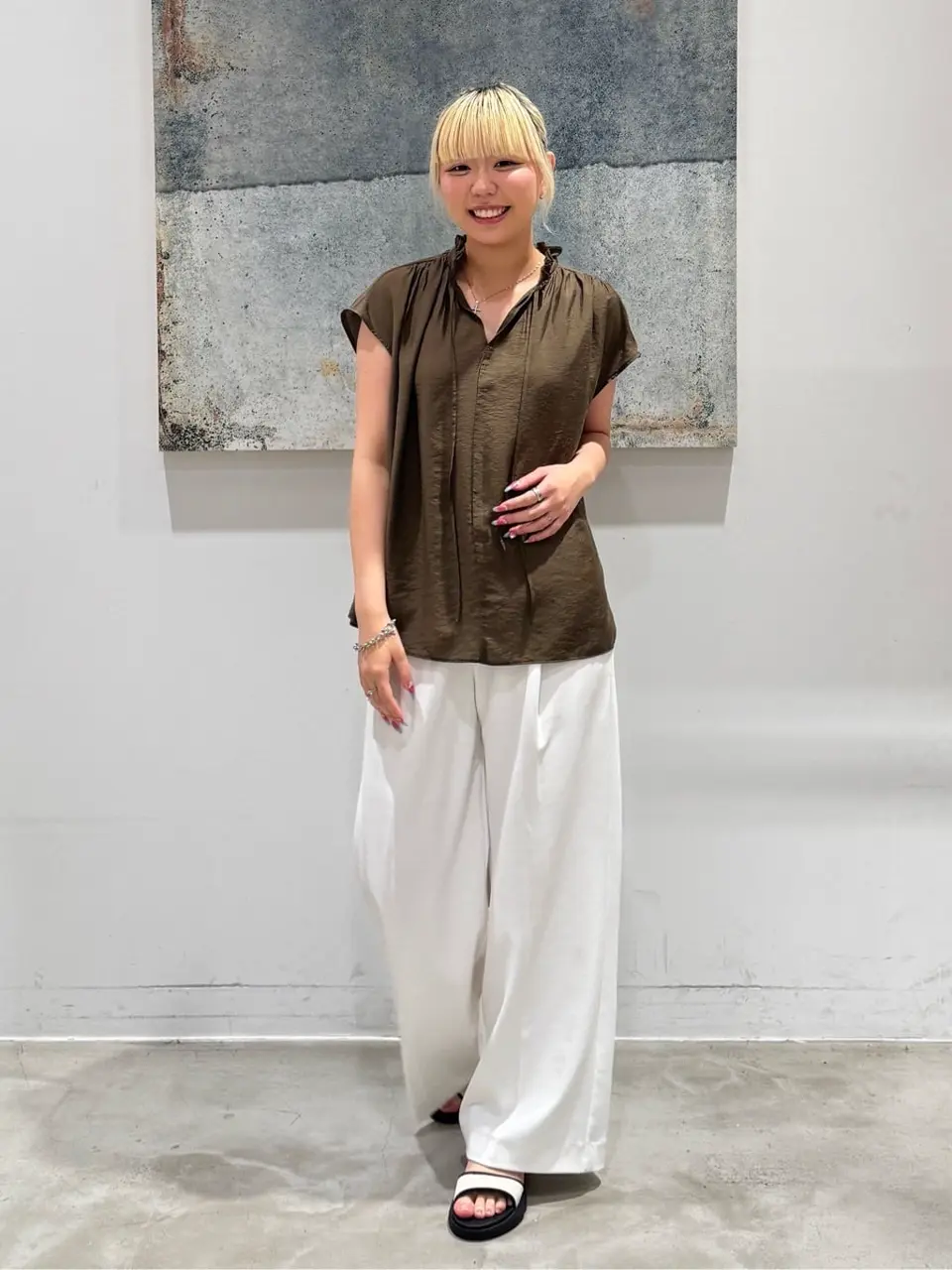 ONWARD CROSSET SELECT 石井 コーディネート画像