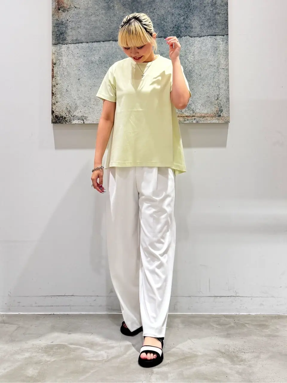 ONWARD CROSSET SELECT 石井 コーディネート画像