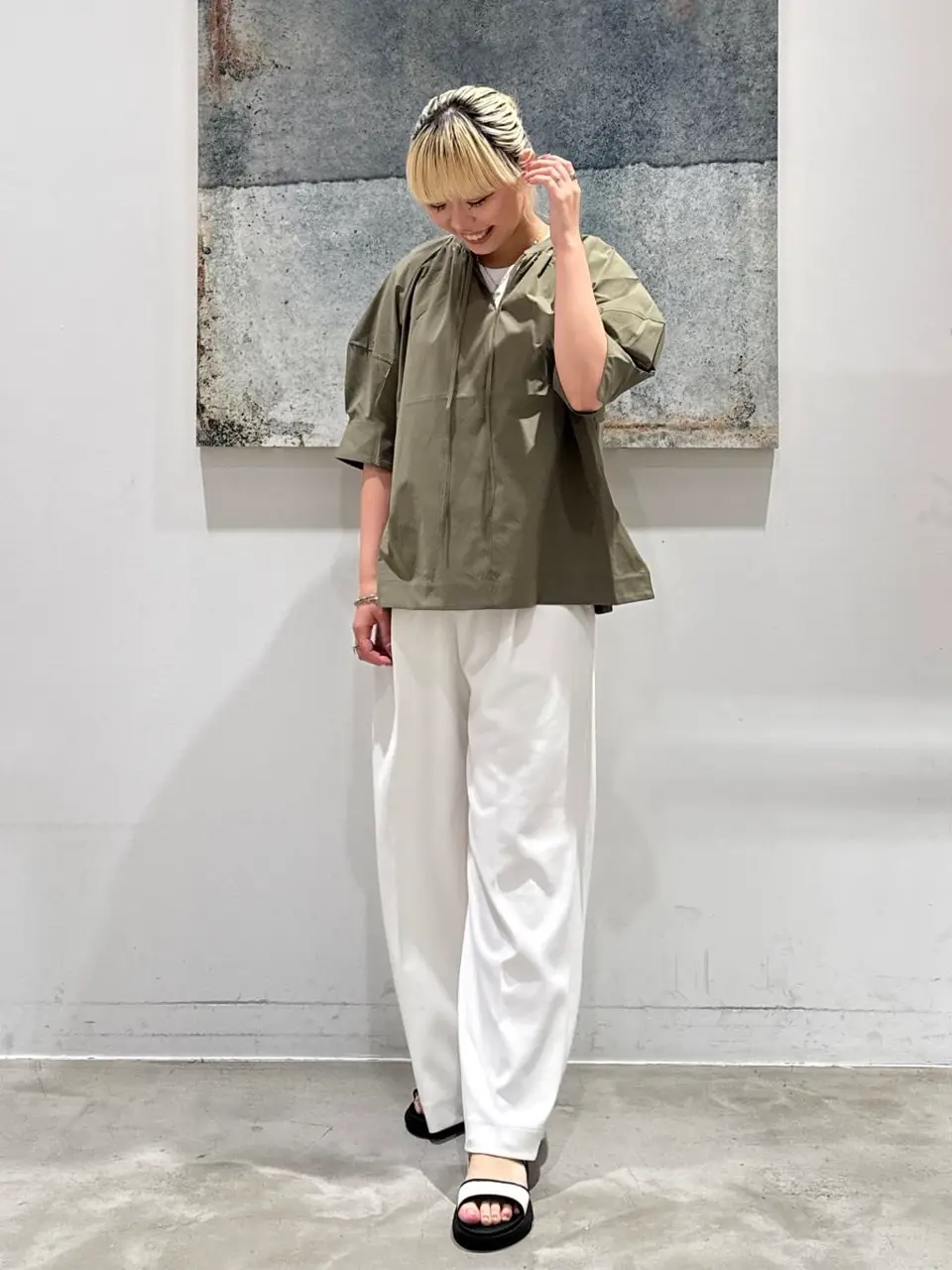 ONWARD CROSSET SELECT 石井 コーディネート画像