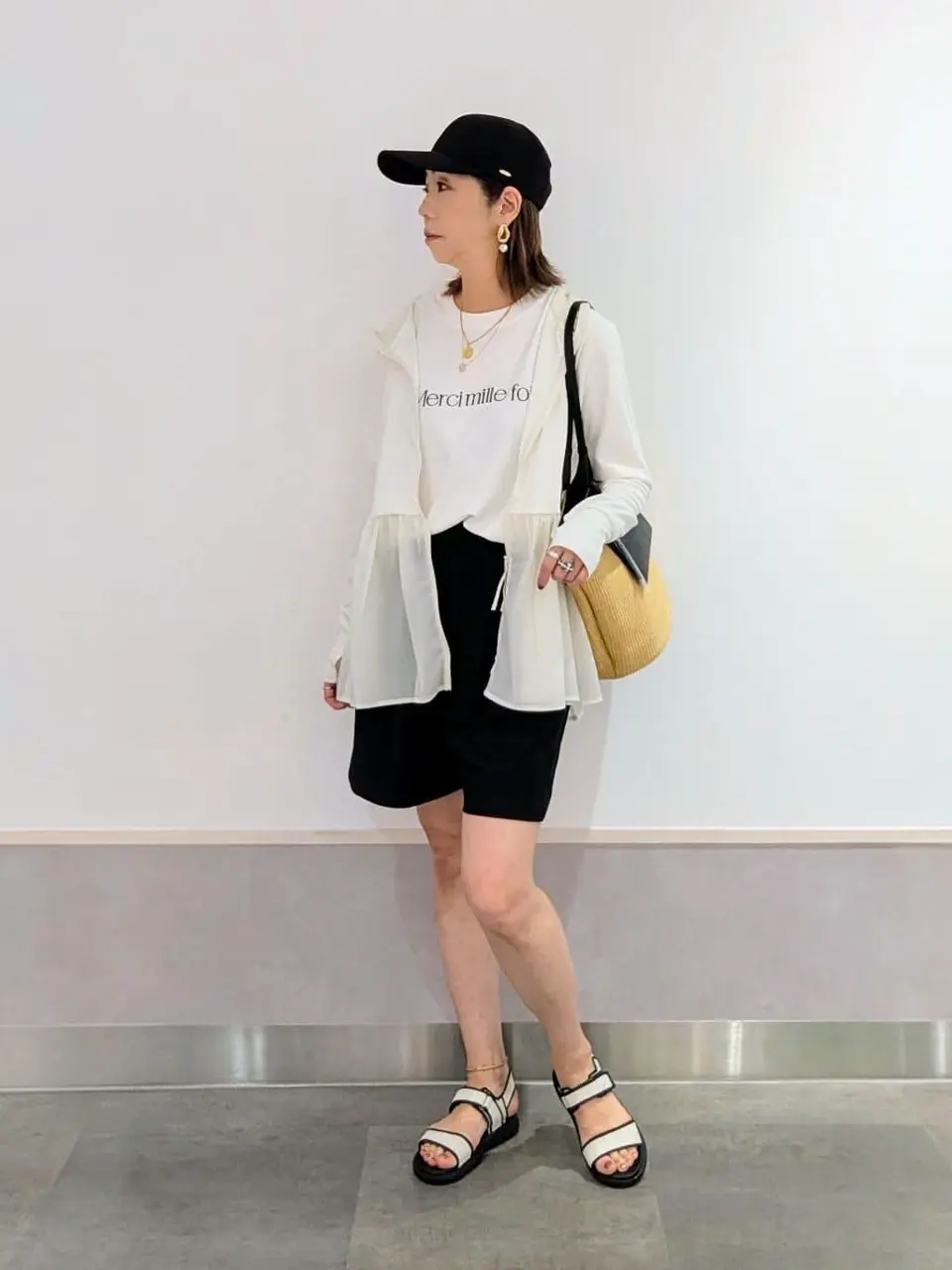 ONWARD CROSSET SELECT niwa コーディネート画像