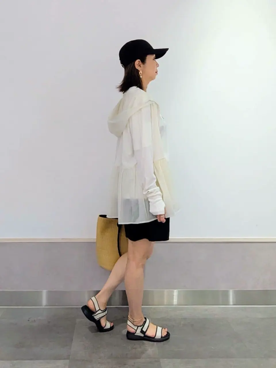 ONWARD CROSSET SELECT niwa コーディネート画像