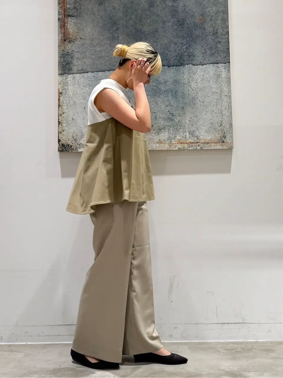 ONWARD CROSSET SELECT 石井 コーディネート画像