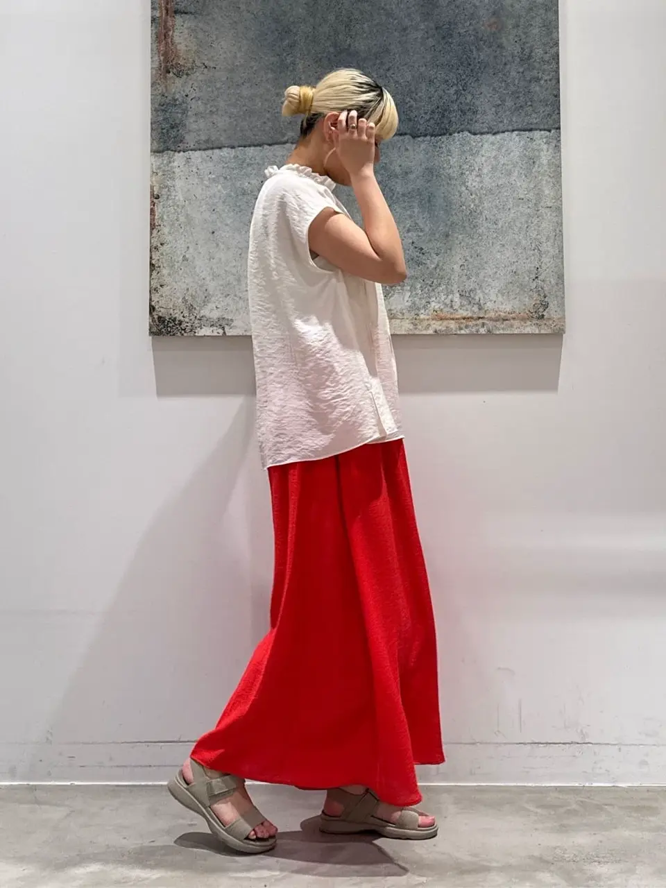 ONWARD CROSSET SELECT 石井 コーディネート画像