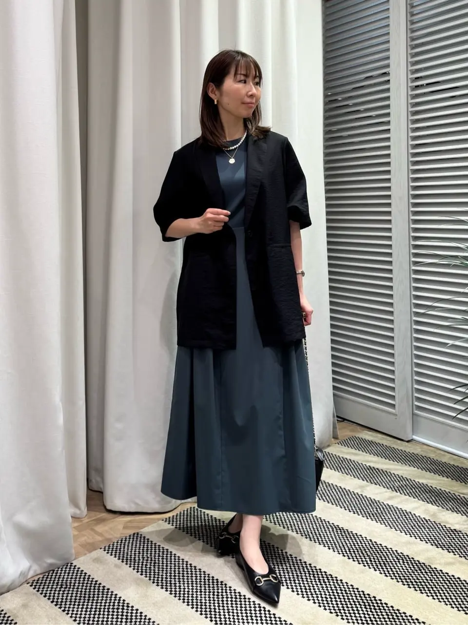 ONWARD CROSSET SELECT KURIYAMA コーディネート画像