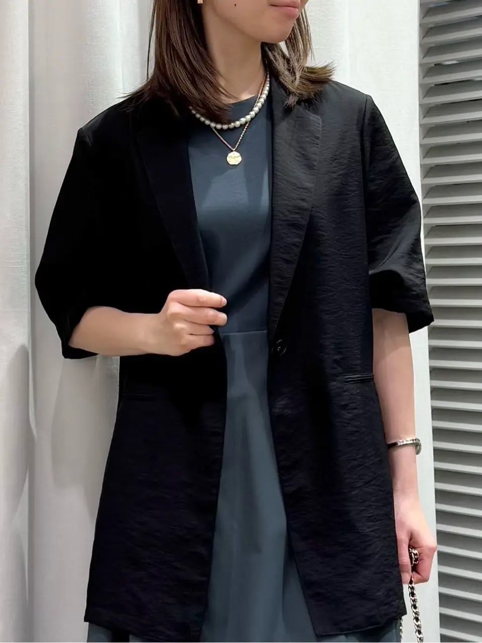 ONWARD CROSSET SELECT KURIYAMA コーディネート画像