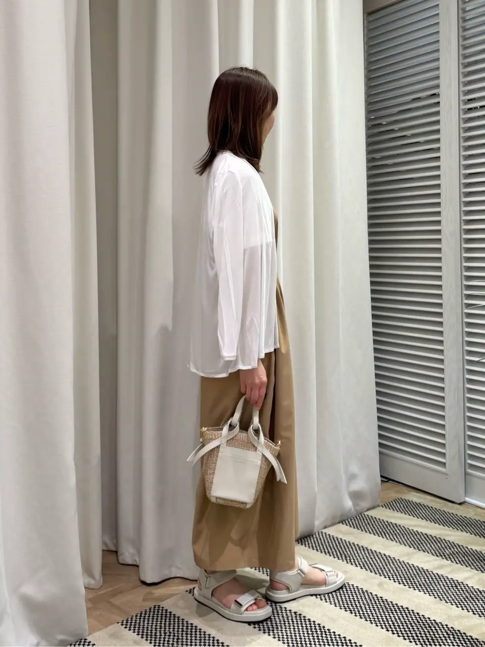 ONWARD CROSSET SELECT KURIYAMA コーディネート画像