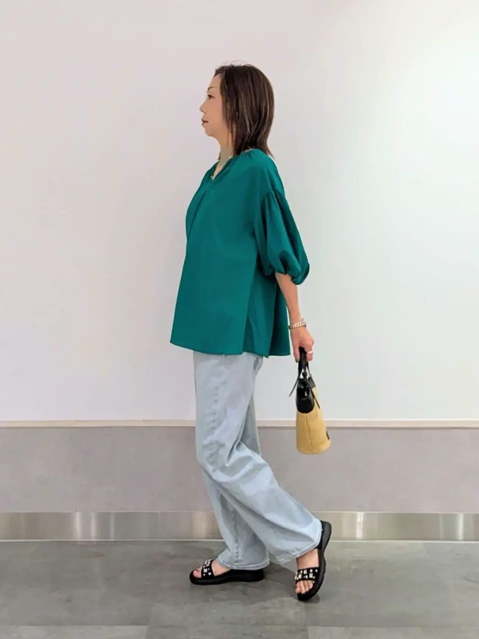 ONWARD CROSSET SELECT niwa コーディネート画像