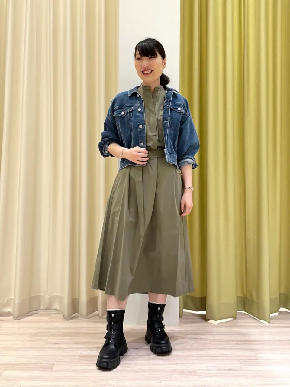 ONWARD CROSSET SELECT 岡 コーディネート画像