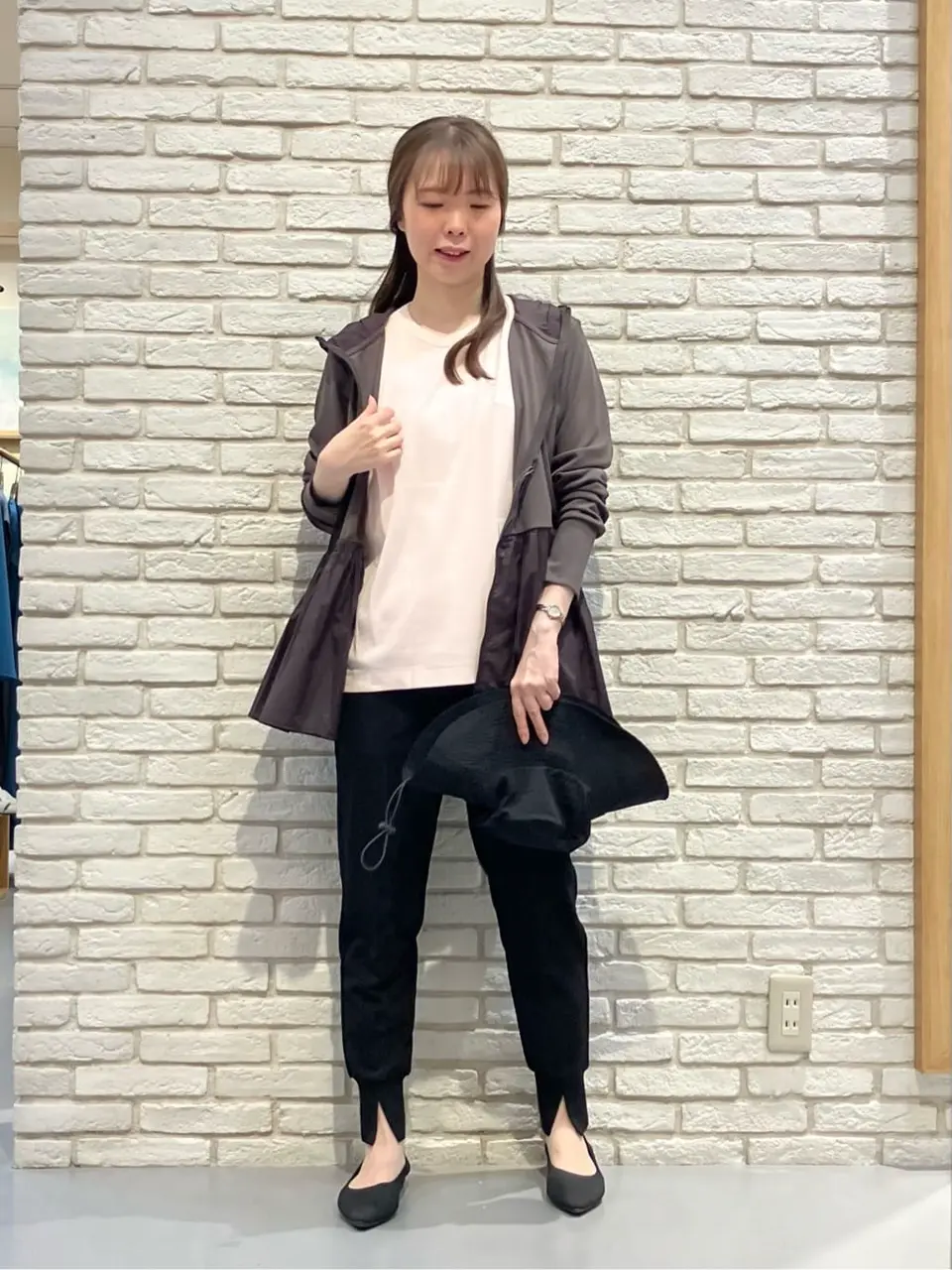 ONWARD CROSSET SELECT 檀 コーディネート画像