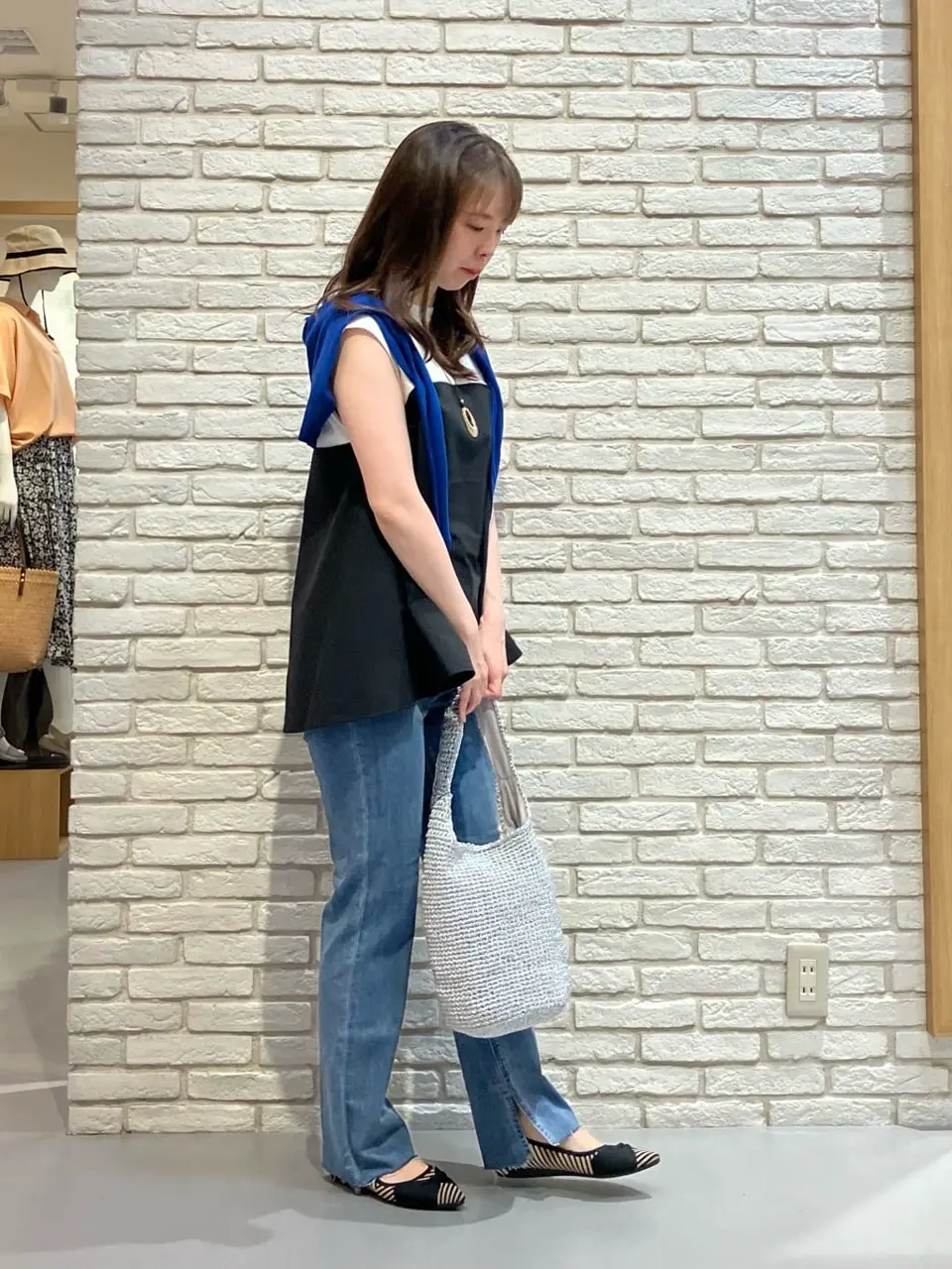 ONWARD CROSSET SELECT 檀 コーディネート画像