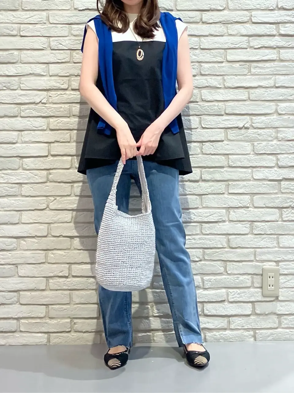 ONWARD CROSSET SELECT 檀 コーディネート画像