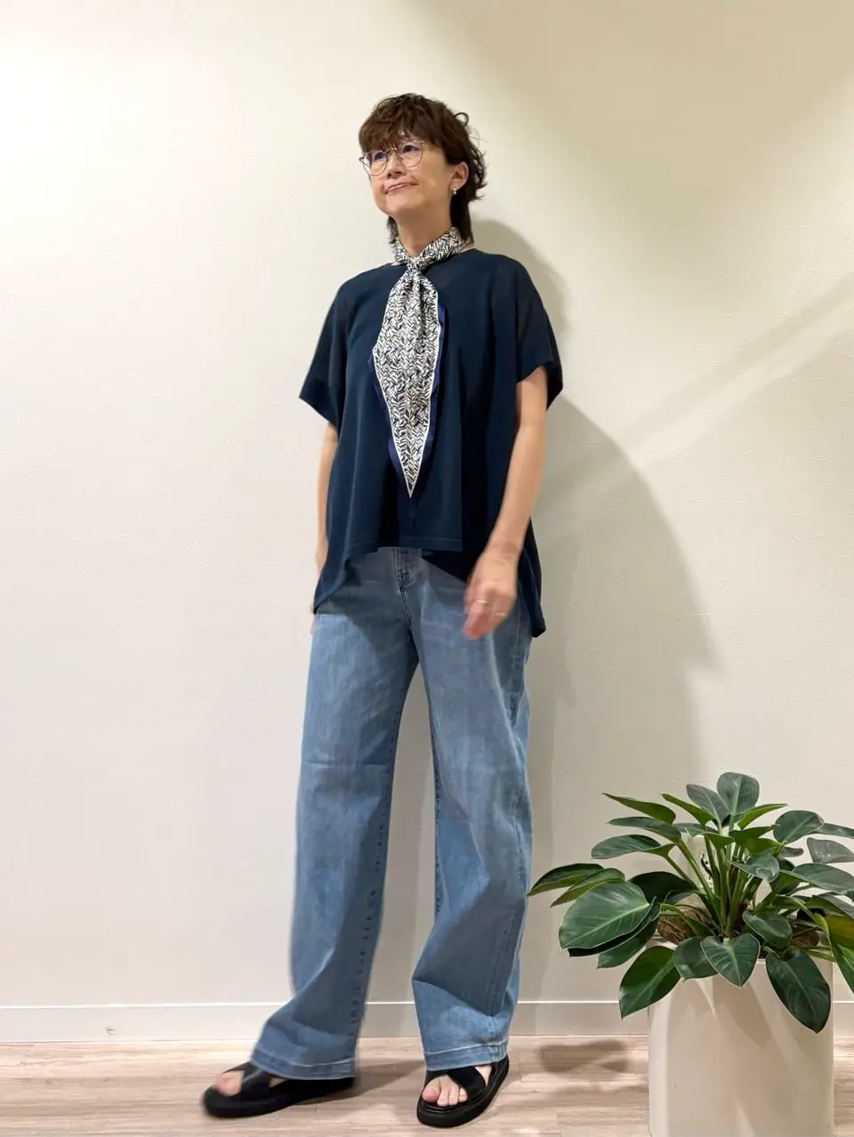 ONWARD CROSSET SELECT 照木 コーディネート画像