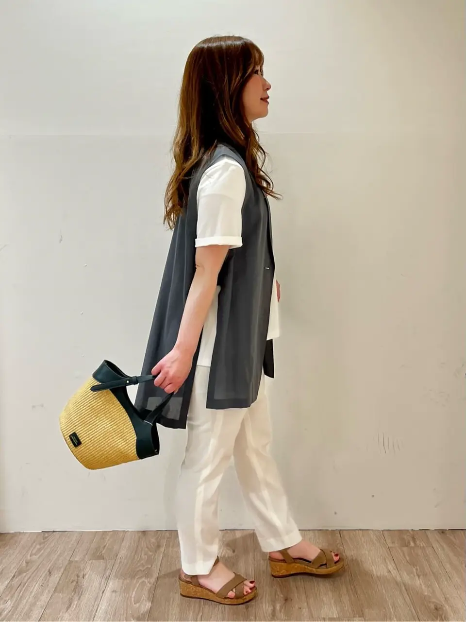 ONWARD CROSSET SELECT 森口 コーディネート画像