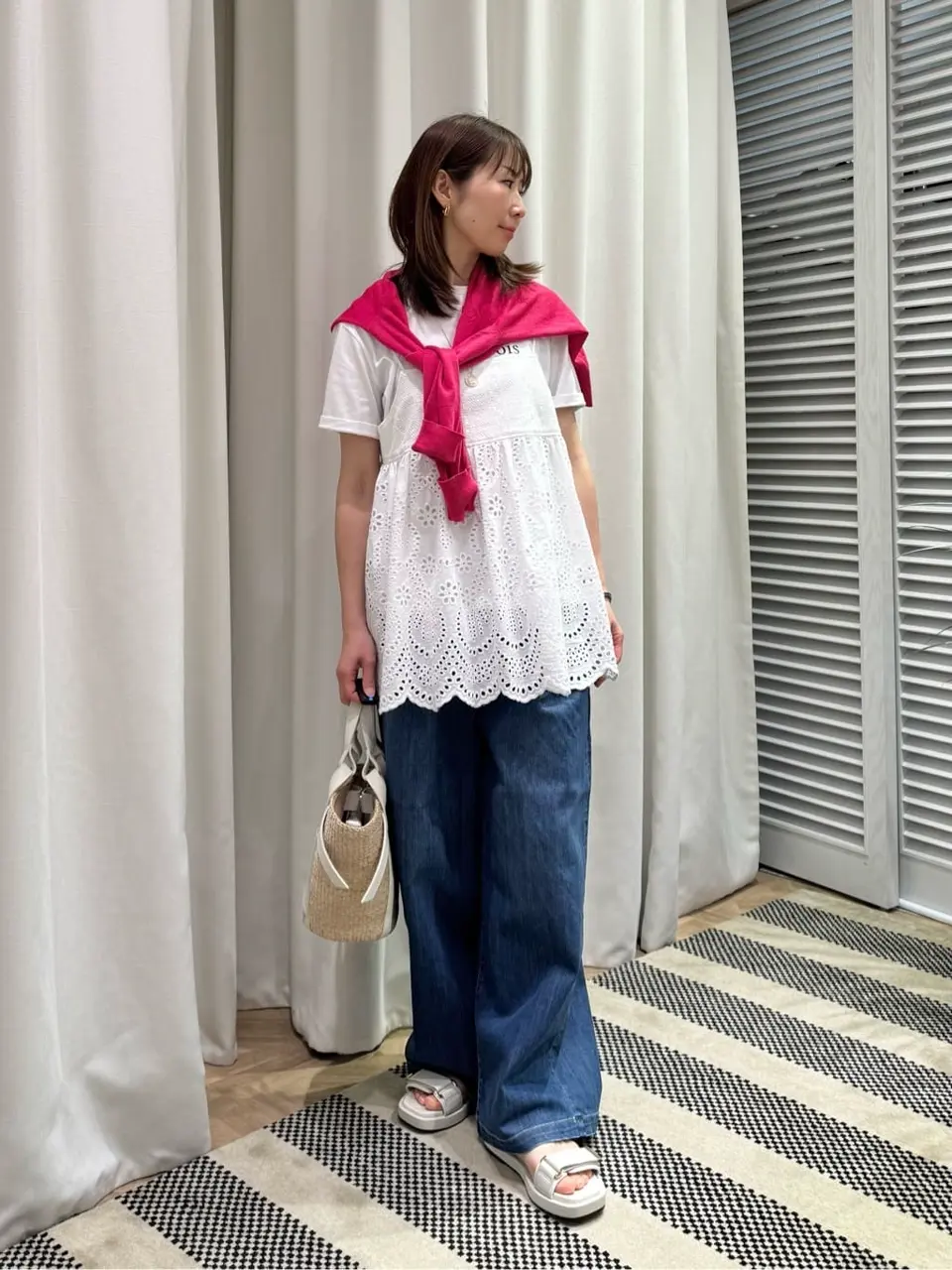 ONWARD CROSSET SELECT KURIYAMA コーディネート画像