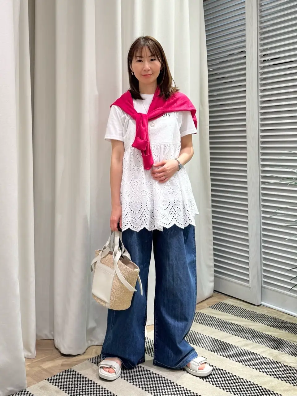 ONWARD CROSSET SELECT KURIYAMA コーディネート画像