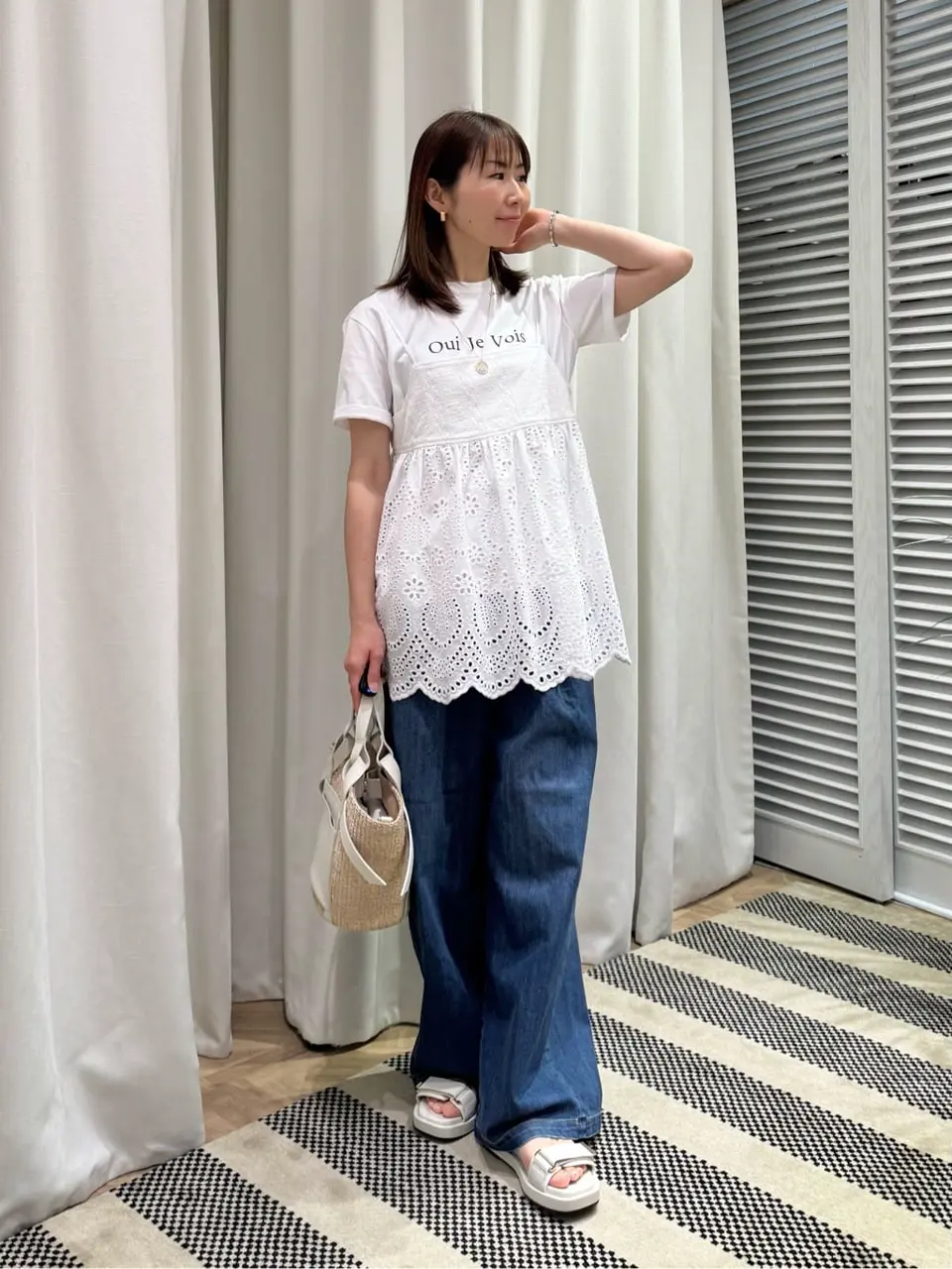 ONWARD CROSSET SELECT KURIYAMA コーディネート画像