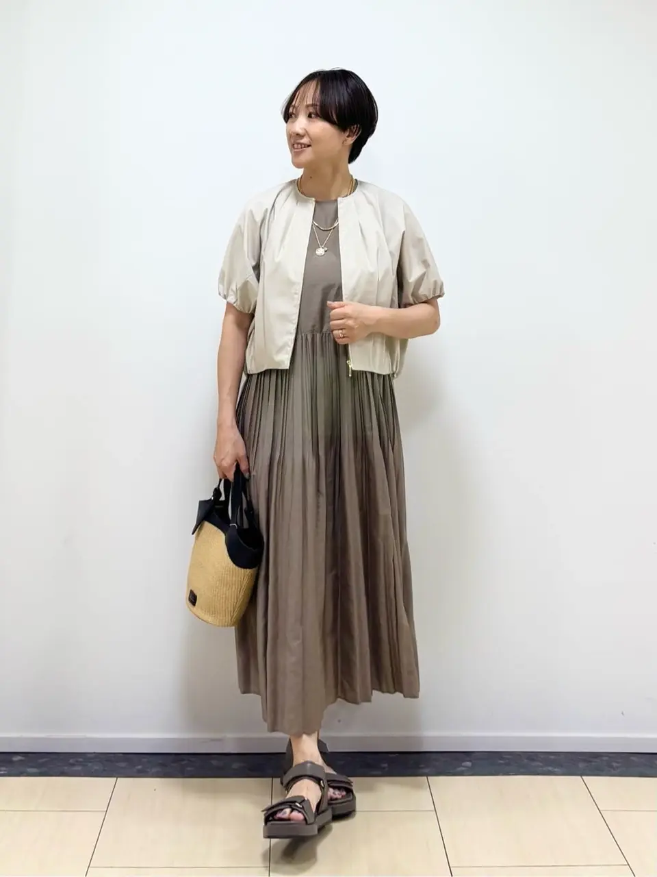 ONWARD CROSSET SELECT 藤川 コーディネート画像