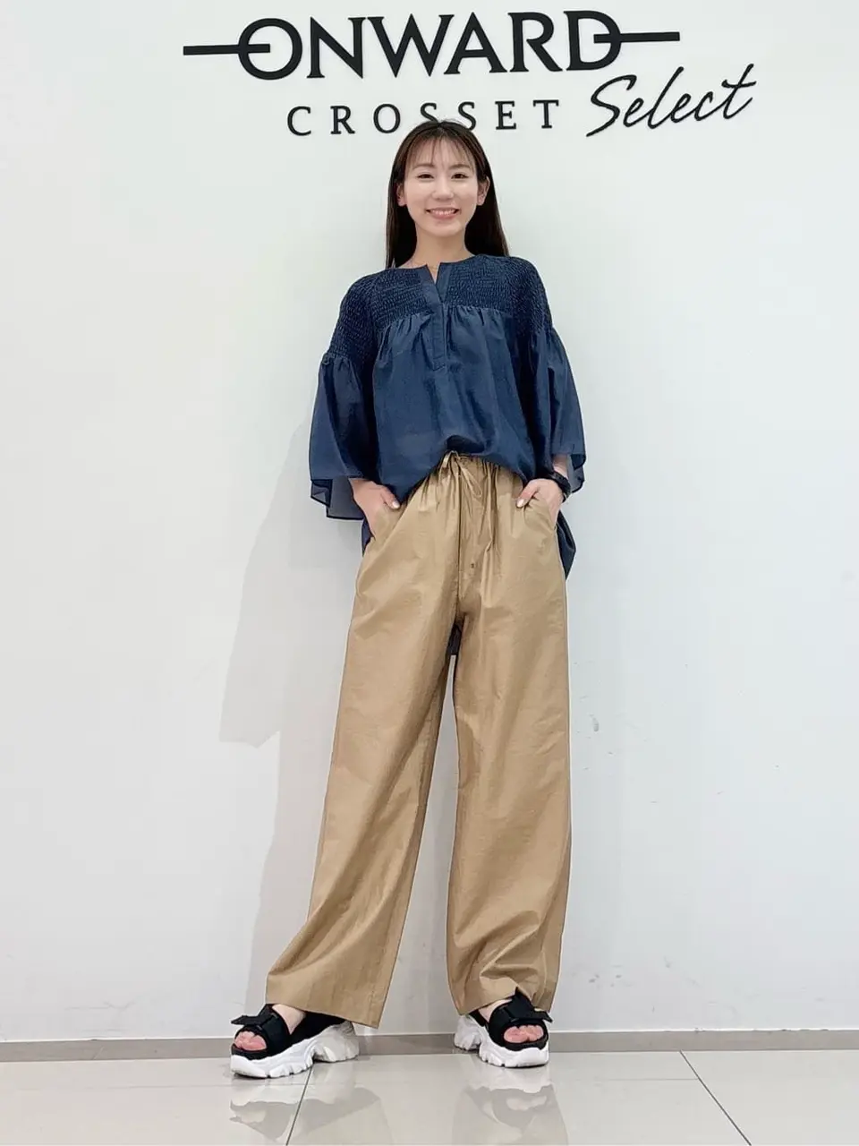 ONWARD CROSSET SELECT スタッフ コーディネート画像