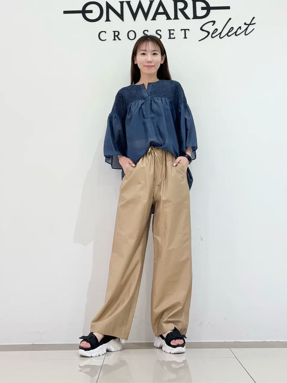 ONWARD CROSSET SELECT スタッフ コーディネート画像