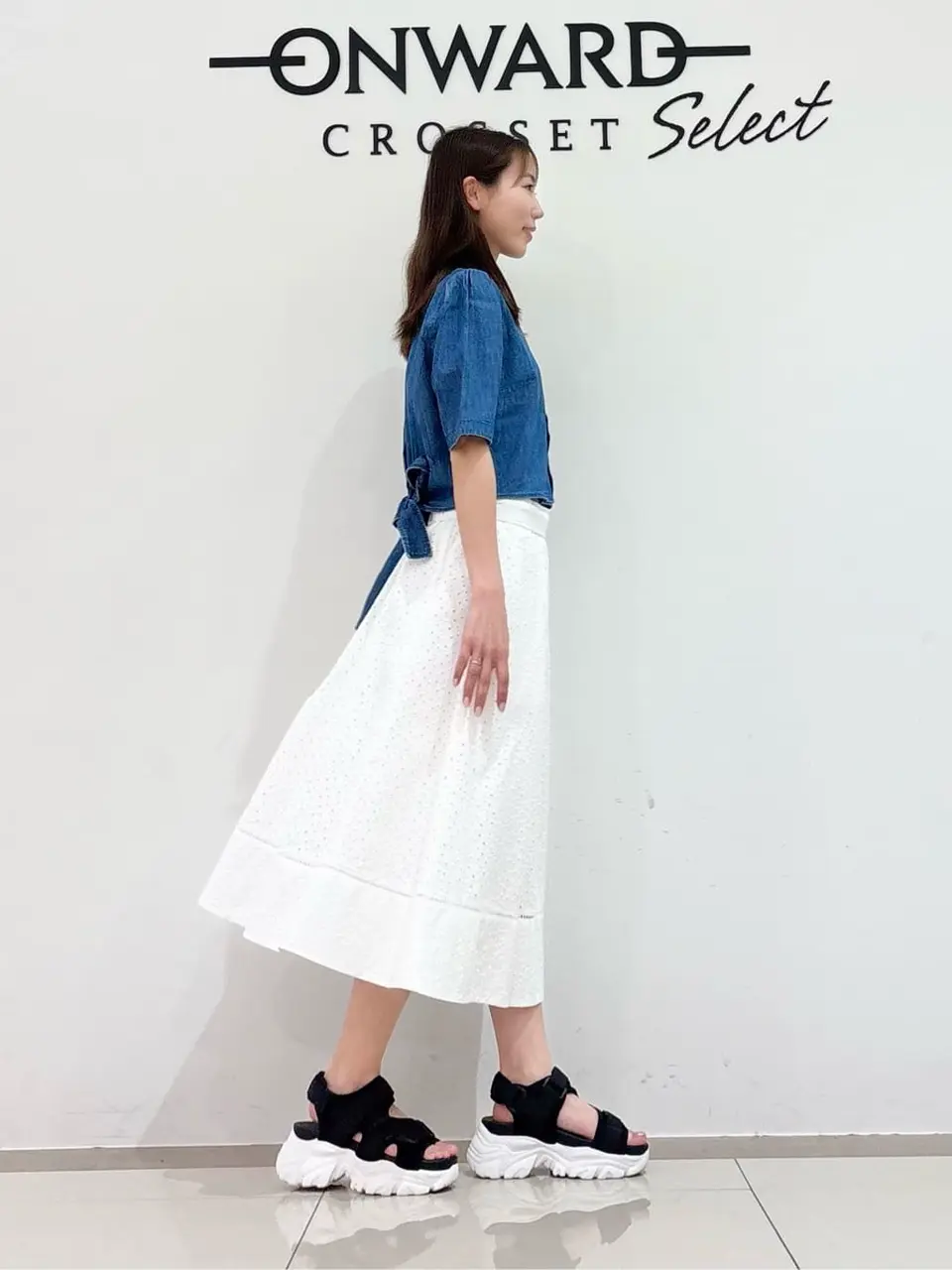 ONWARD CROSSET SELECT スタッフ コーディネート画像