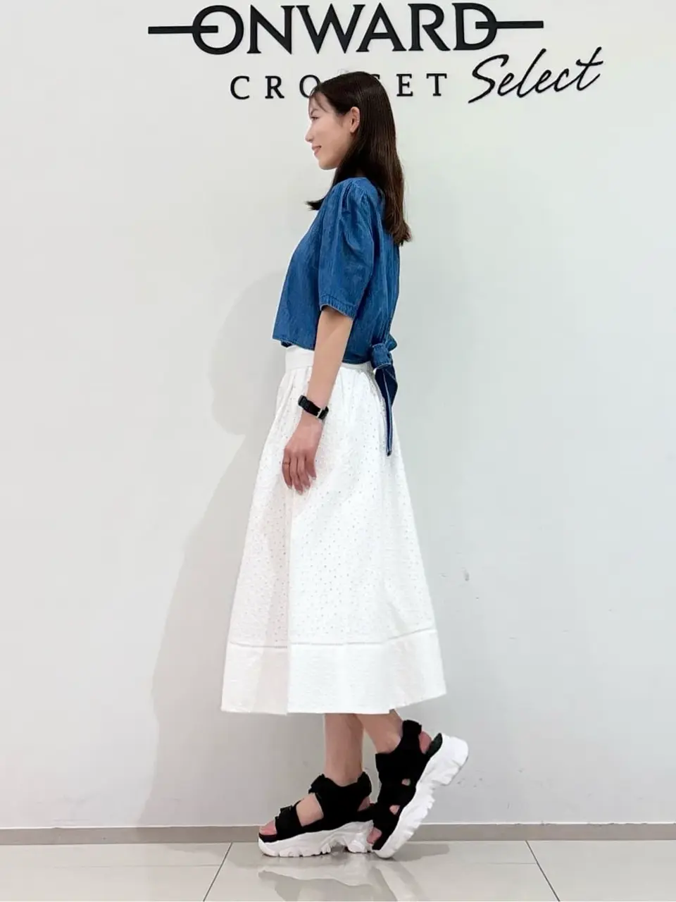 ONWARD CROSSET SELECT スタッフ コーディネート画像