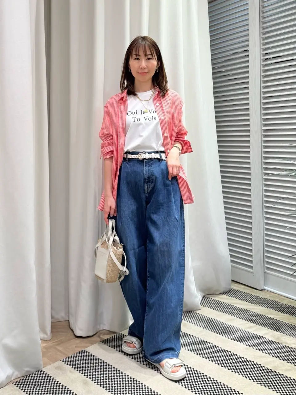 ONWARD CROSSET SELECT KURIYAMA コーディネート画像