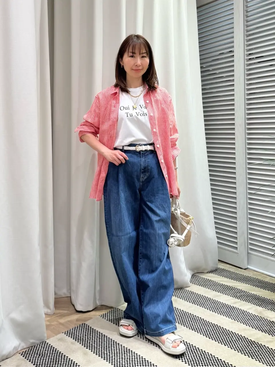 ONWARD CROSSET SELECT KURIYAMA コーディネート画像