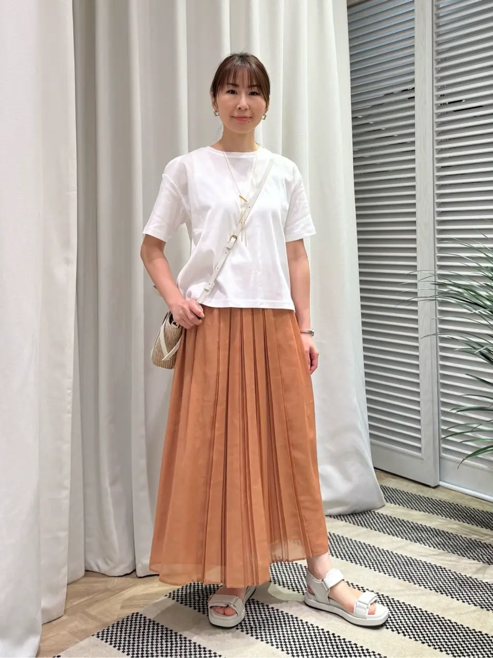 ONWARD CROSSET SELECT KURIYAMA コーディネート画像