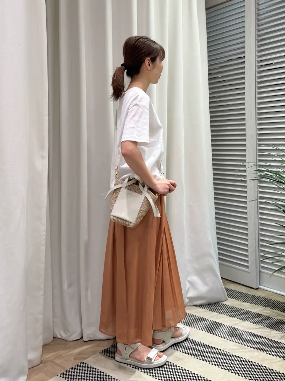 ONWARD CROSSET SELECT KURIYAMA コーディネート画像