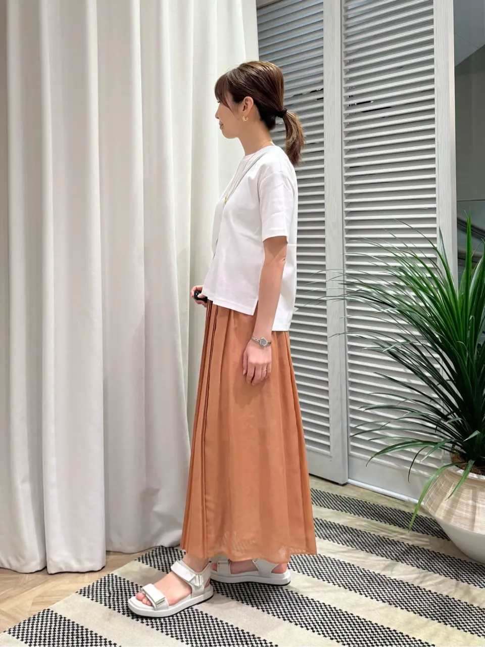 ONWARD CROSSET SELECT KURIYAMA コーディネート画像