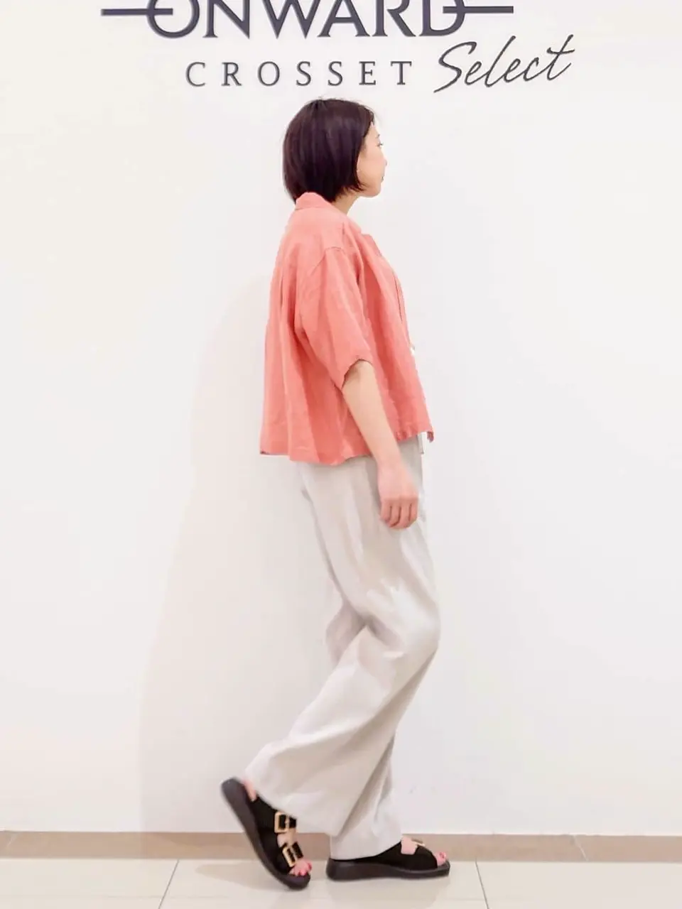 ONWARD CROSSET SELECT スタッフ コーディネート画像