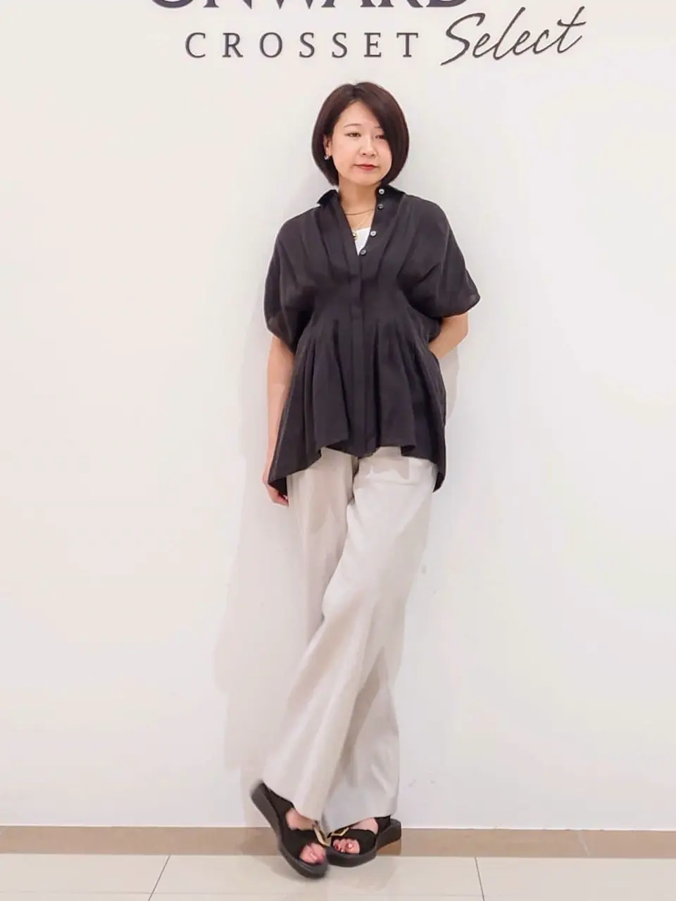 ONWARD CROSSET SELECT スタッフ コーディネート画像