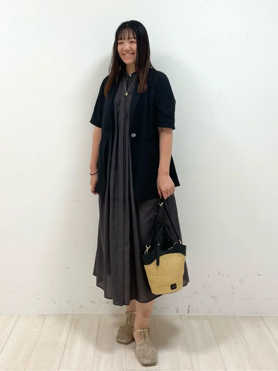 ONWARD CROSSET SELECT 森 コーディネート画像