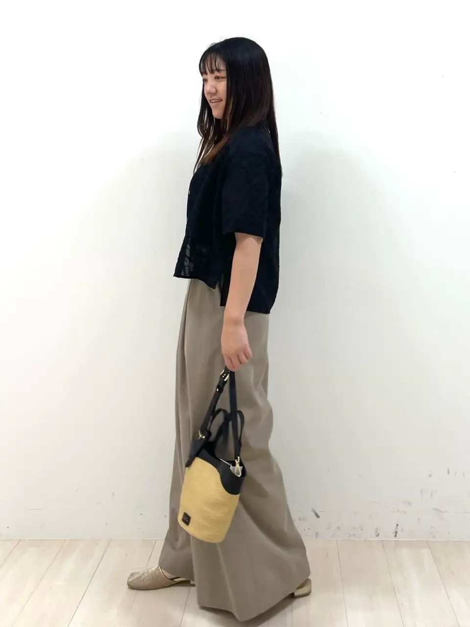 ONWARD CROSSET SELECT 森 コーディネート画像