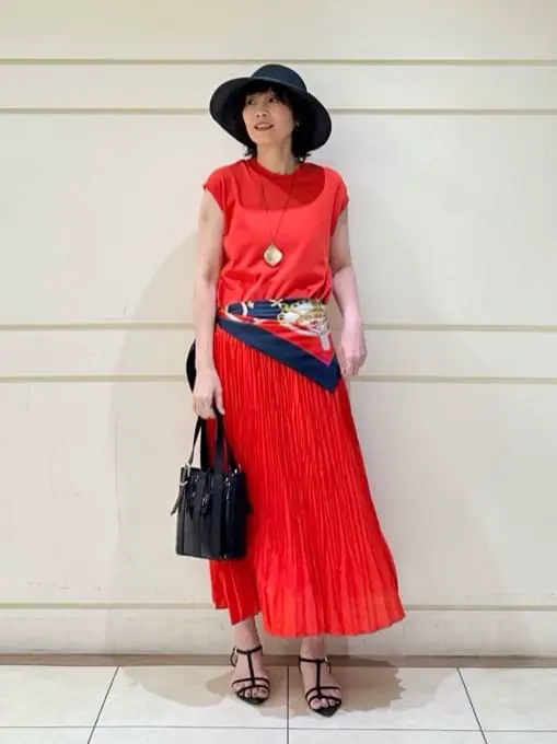 ONWARD CROSSET SELECT maruri コーディネート画像