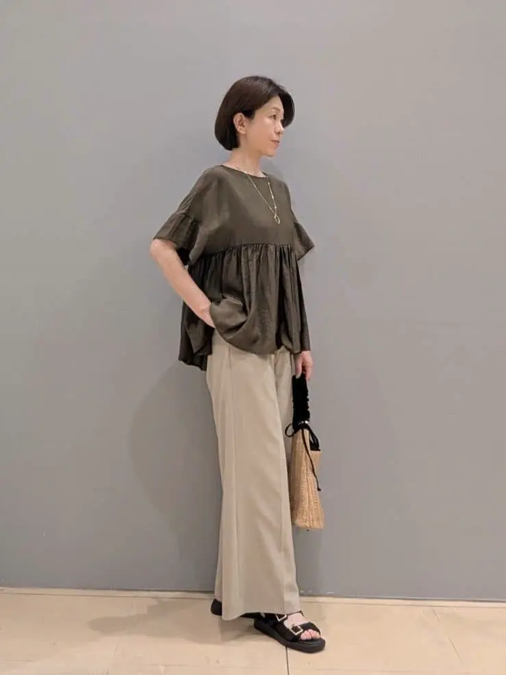 ONWARD CROSSET SELECT 見帆 コーディネート画像